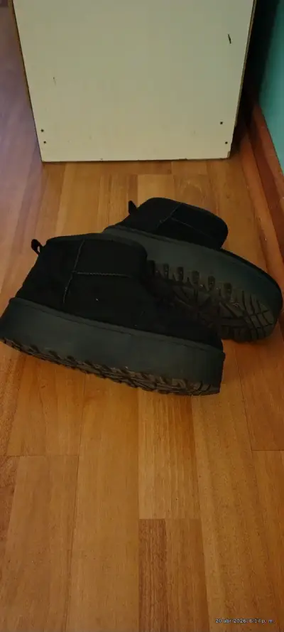 Botines negros de invierno - miniatura 2