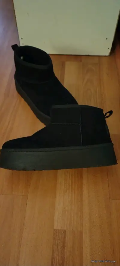 Botines negros de invierno - miniatura 5