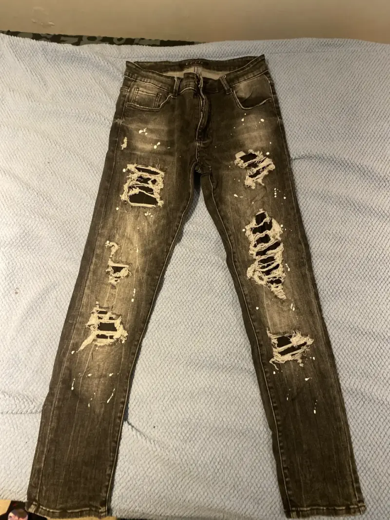 Jeans desgastados para hombre - 1