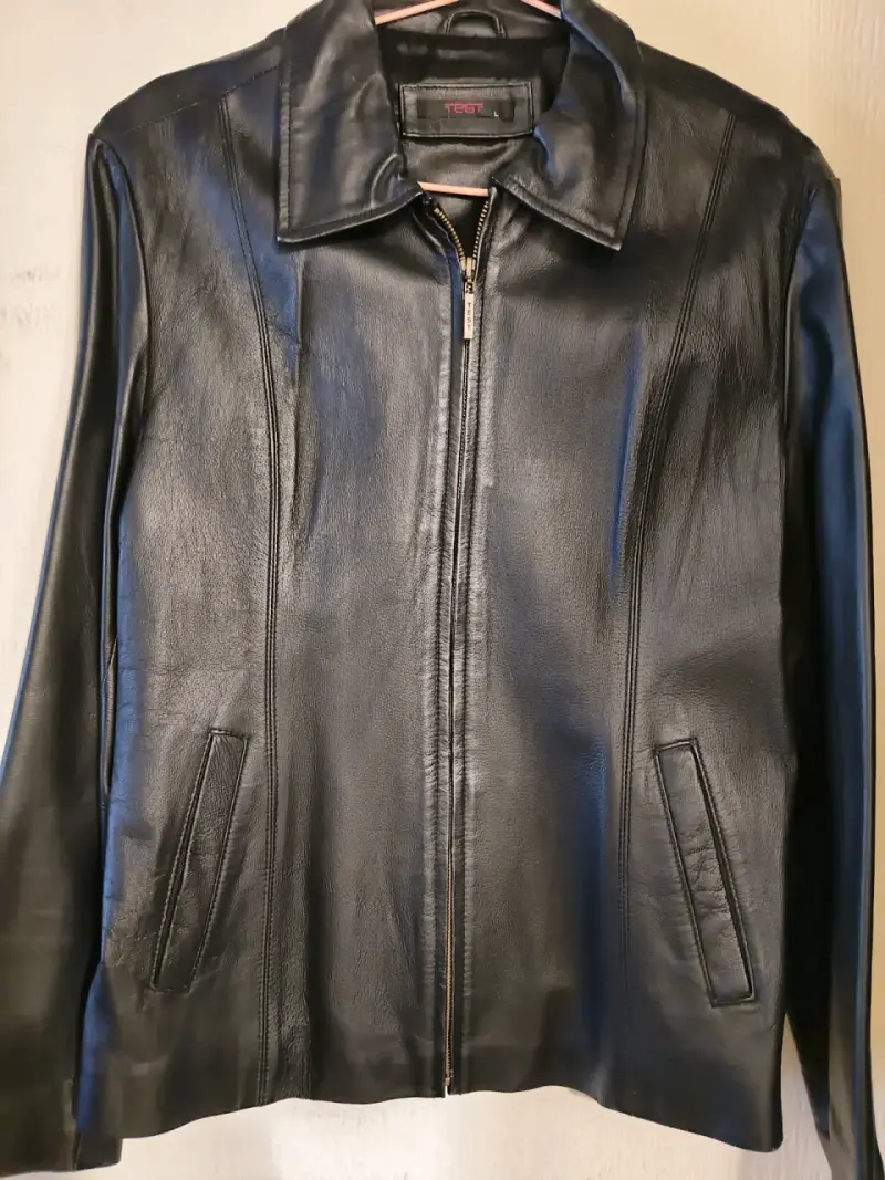 Chaqueta de cuero negra - 2
