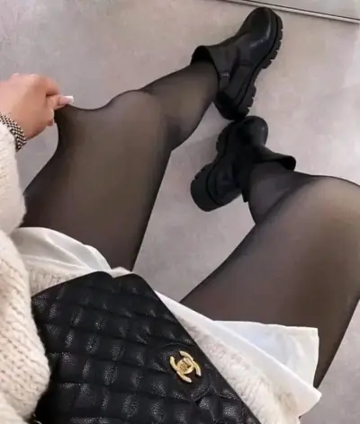 Pantymedia térmica negra - miniatura 3