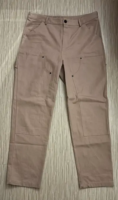 Pantalones cargo beige - miniatura 1