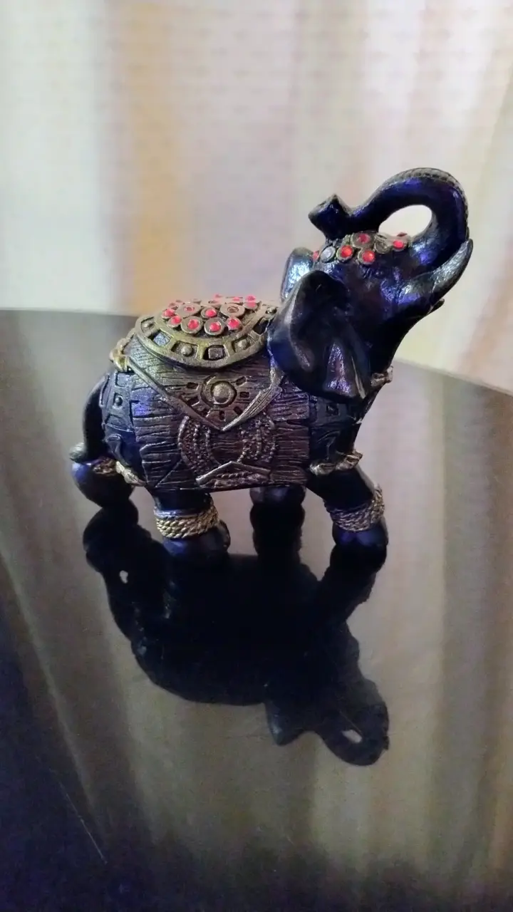 Figura decorativa de elefante - 3