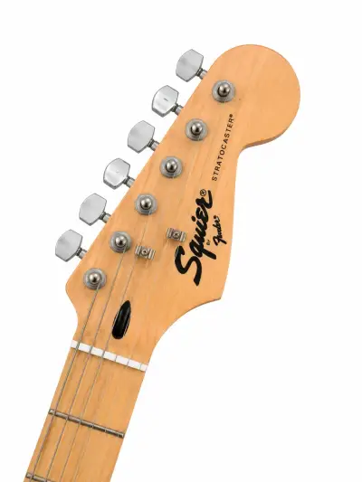 Guitarra Fender Stratocaster Squire negra - miniatura 4