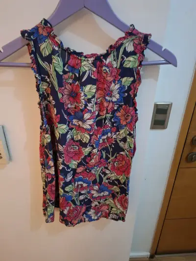 Blusa floral colorida mujer - miniatura 3