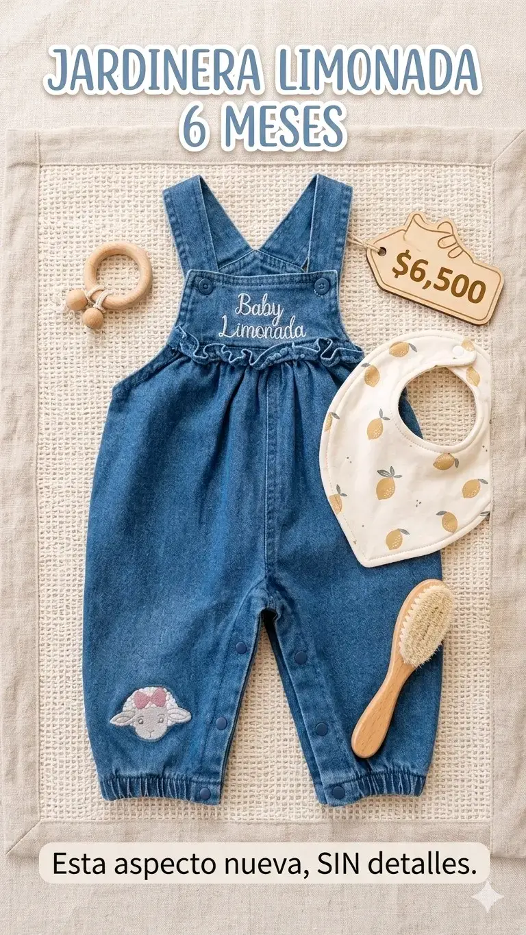 Jardinera Baby Limonada 6 meses