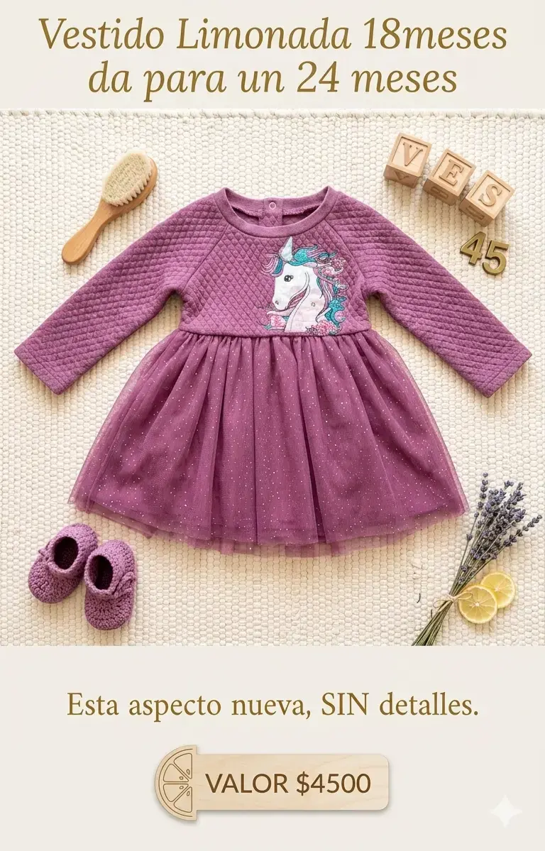 Vestido Limonada para niña