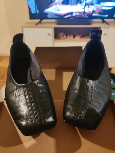 Zapatos negros Zara mujer - miniatura 5