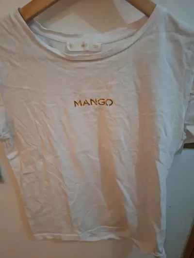Polera blanca Mango - miniatura 2