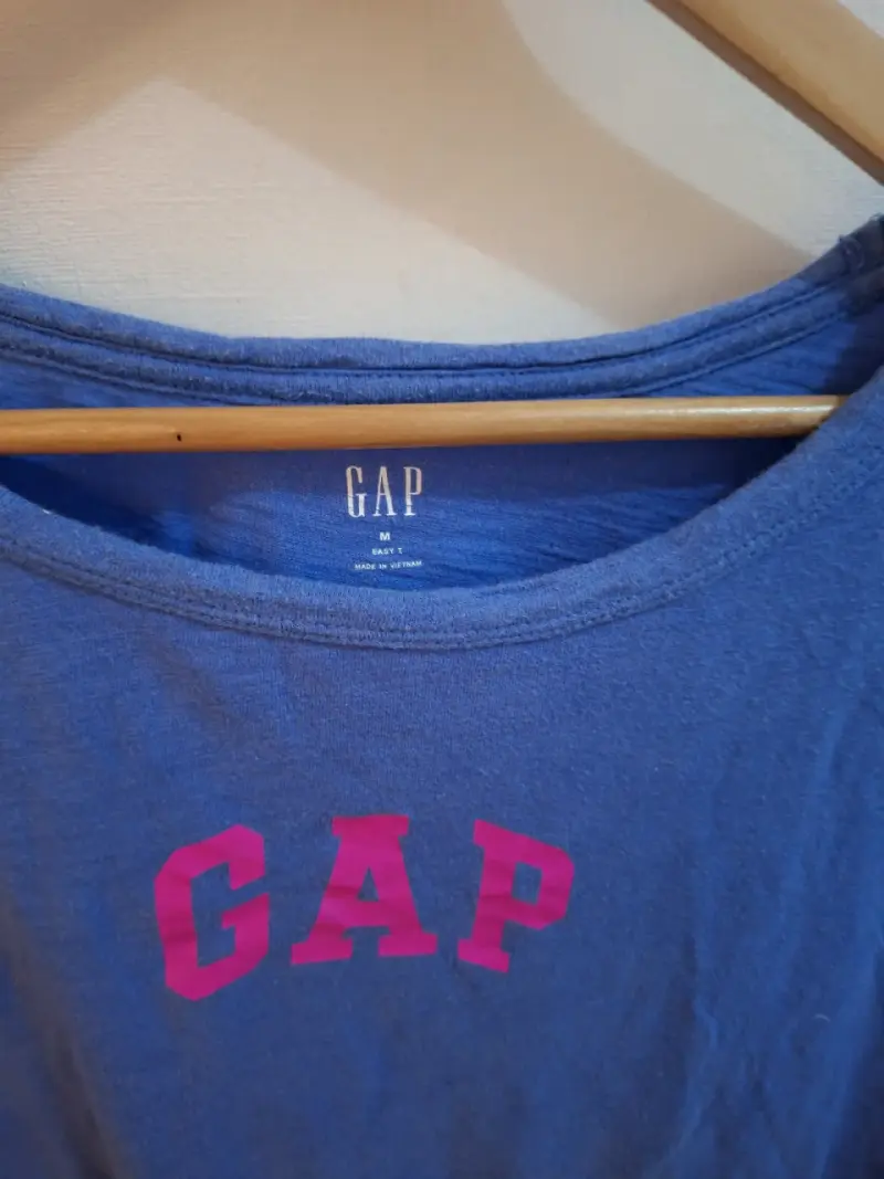Polera GAP azul mujer - 2