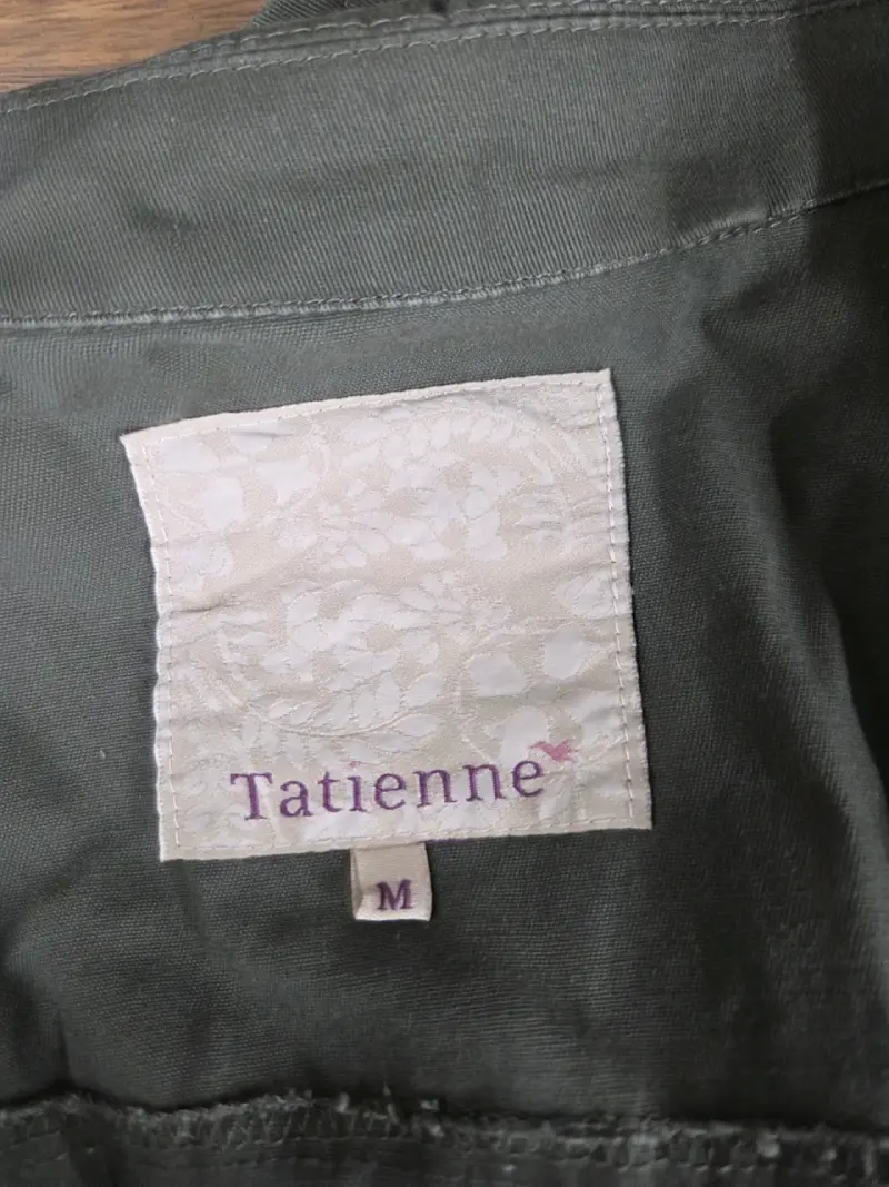 Chaqueta verde Tatienne talla M - 1