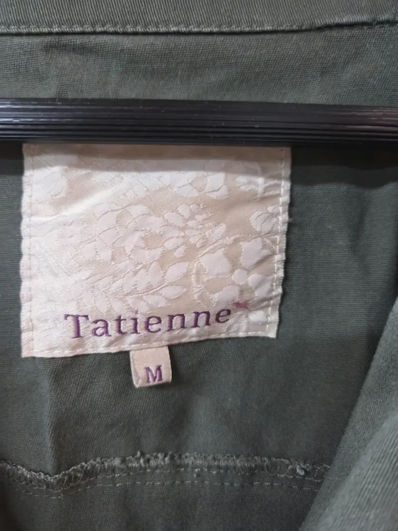 Chaqueta verde Tatienne talla M - 3