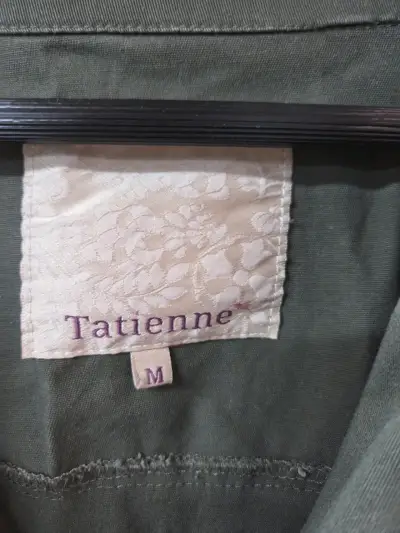 Chaqueta verde Tatienne talla M - miniatura 3