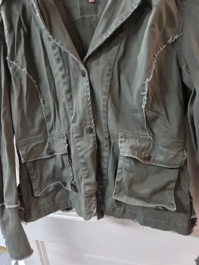 Chaqueta verde Tatienne talla M - miniatura 4