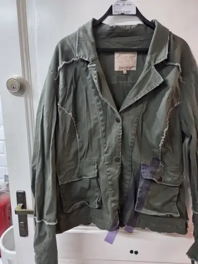 Chaqueta verde Tatienne talla M - miniatura 6