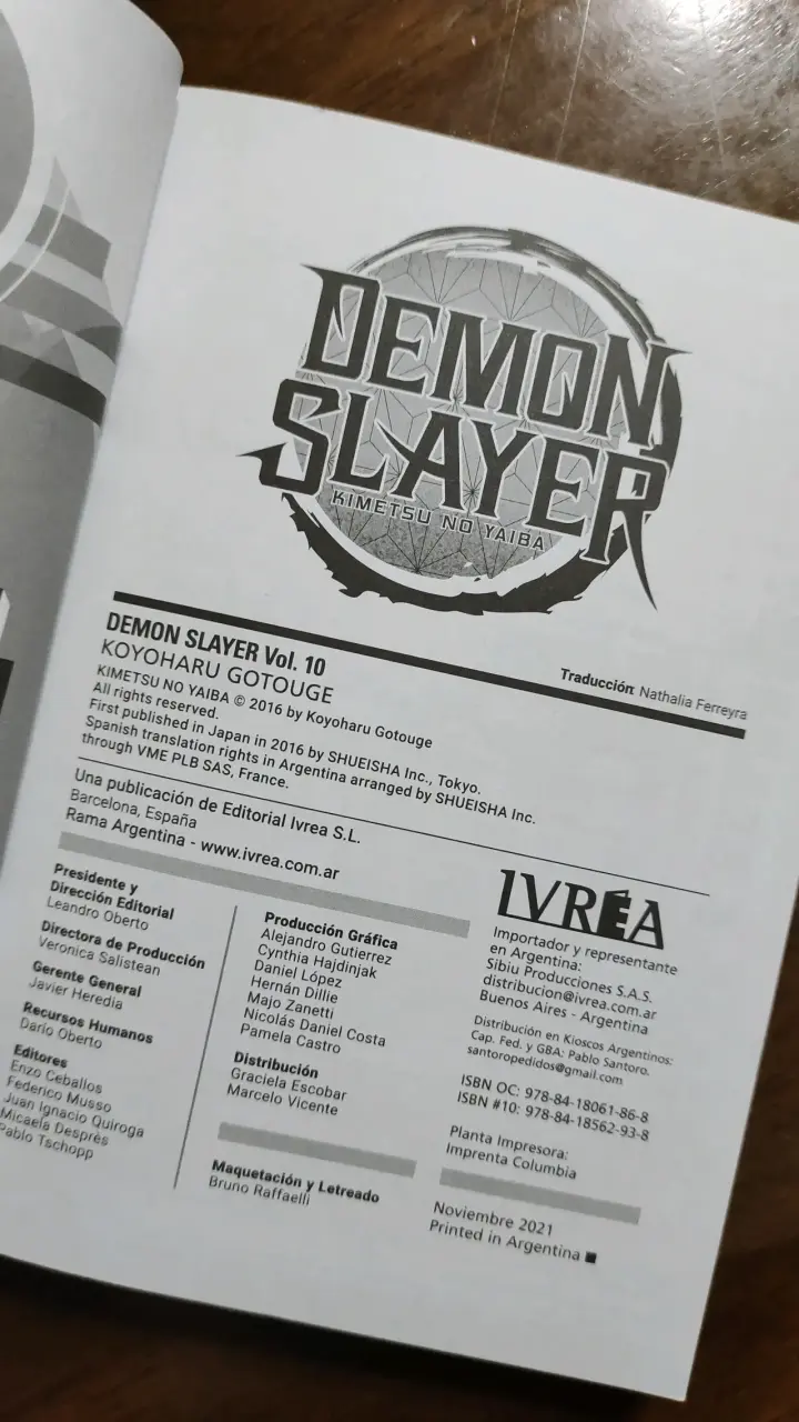 Manga Demon Slayer Volumen 10 - 4