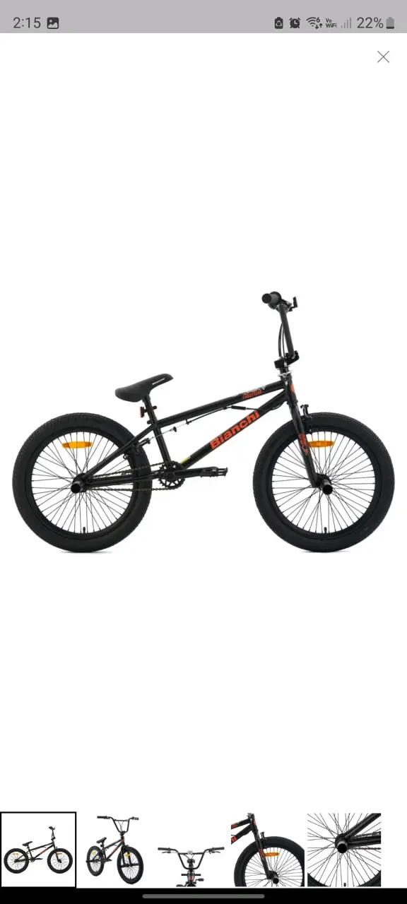 Bicicleta BMX negra en buen estado - 4