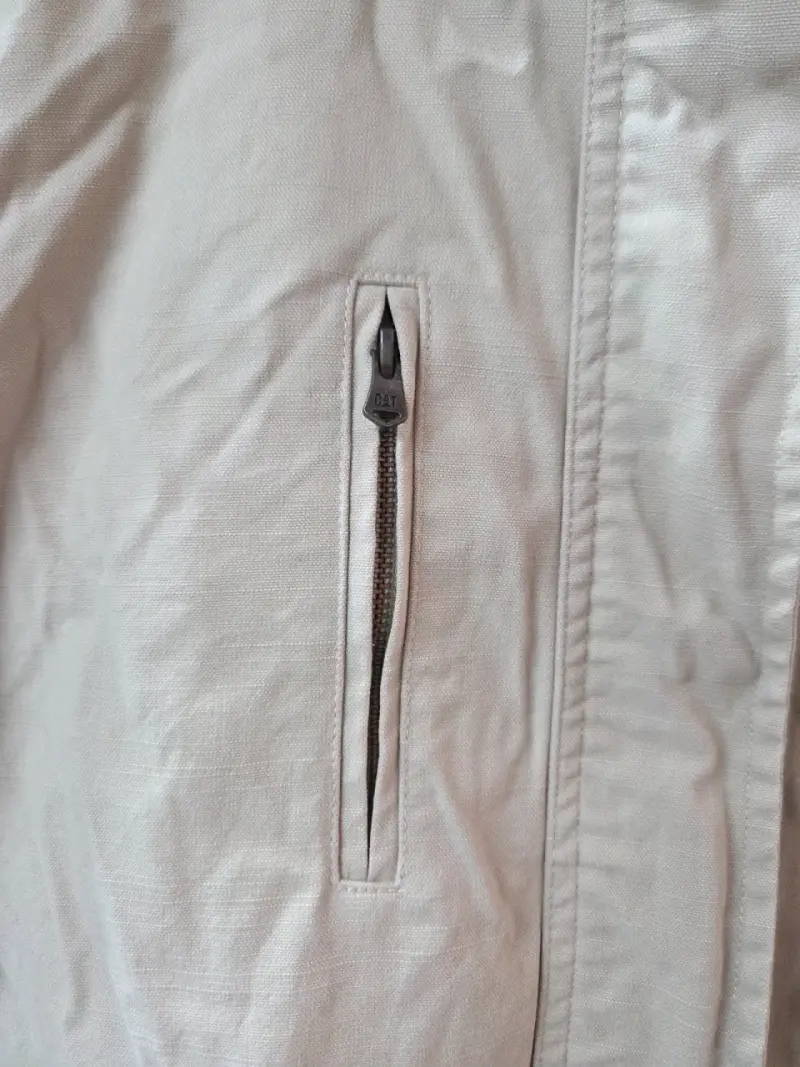 Chaqueta beige con bolsillos - 3