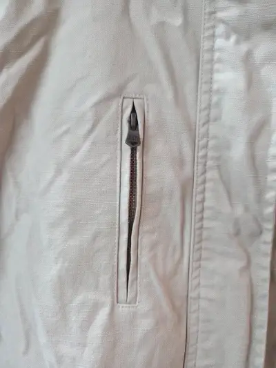 Chaqueta beige con bolsillos - miniatura 3