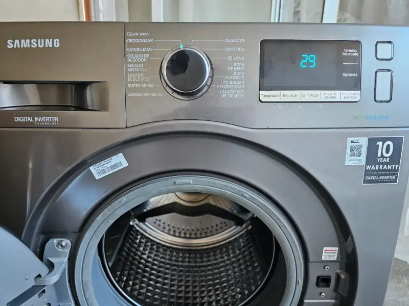 Lavadora Samsung EcoBubble 10kg