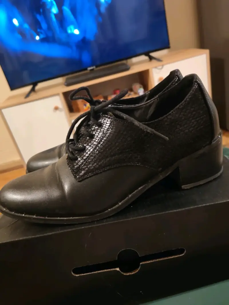Zapatos negros de cuero - 2
