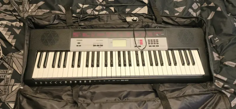 Teclado Casio CTK-1500 negro - 1