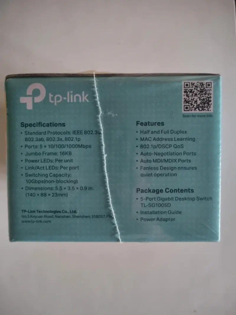 Switch de Escritorio TP-Link 5 Puertos - 2