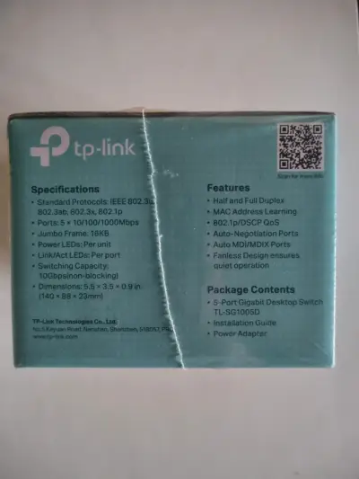 Switch de Escritorio TP-Link 5 Puertos - miniatura 2