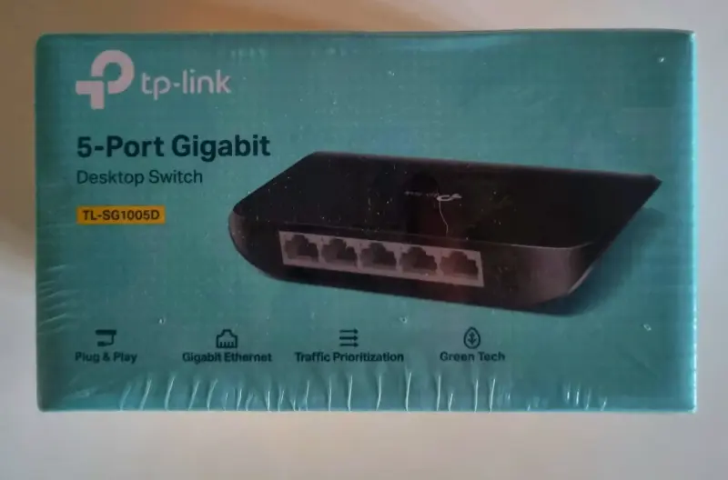 Switch de Escritorio TP-Link 5 Puertos - 5