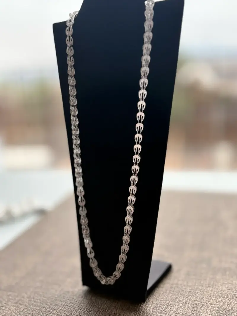 Collar de plata elegante 925