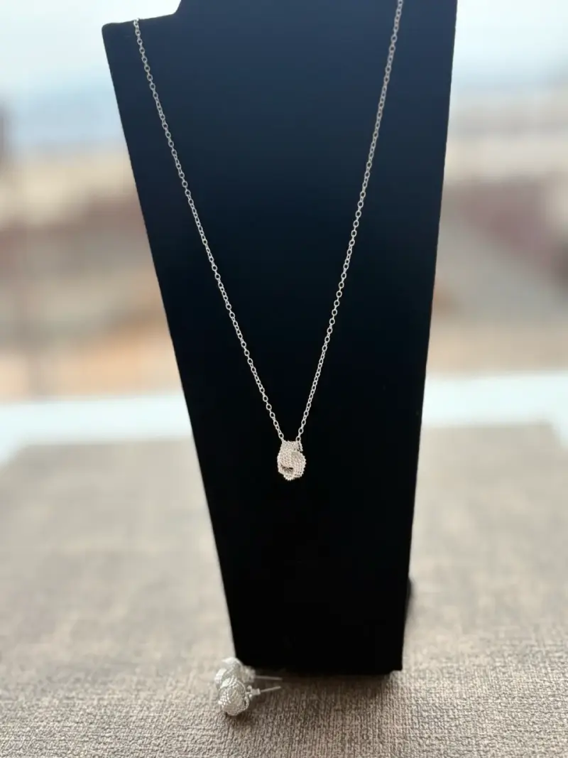 Collar de plata elegante 925 - 2
