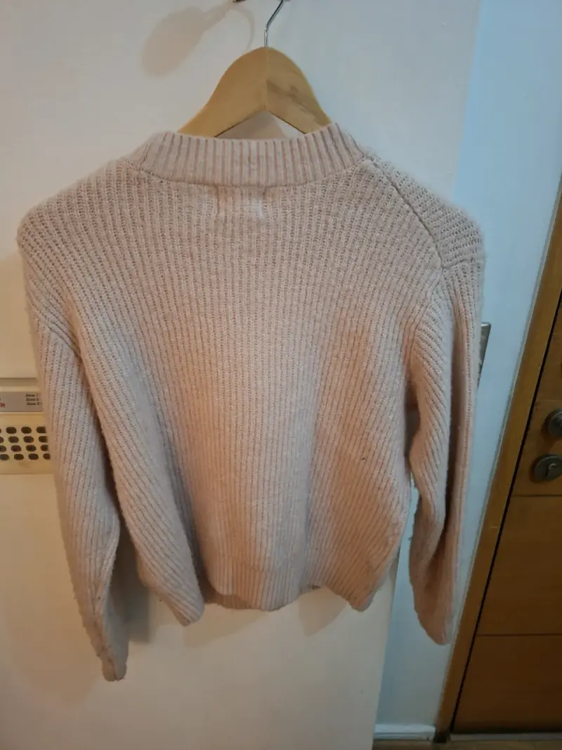 Suéter beige de lana - 3