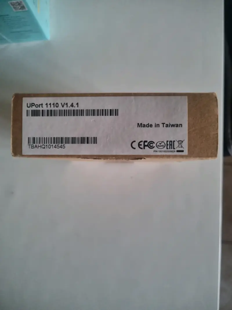 Conversor USB A serie Moxa UPort 1110 RS232 - 4