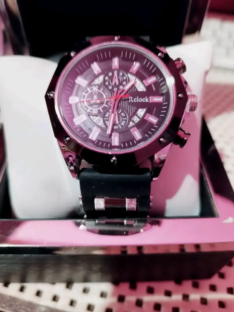 Relojes deportivos en colores azul y negro - 3