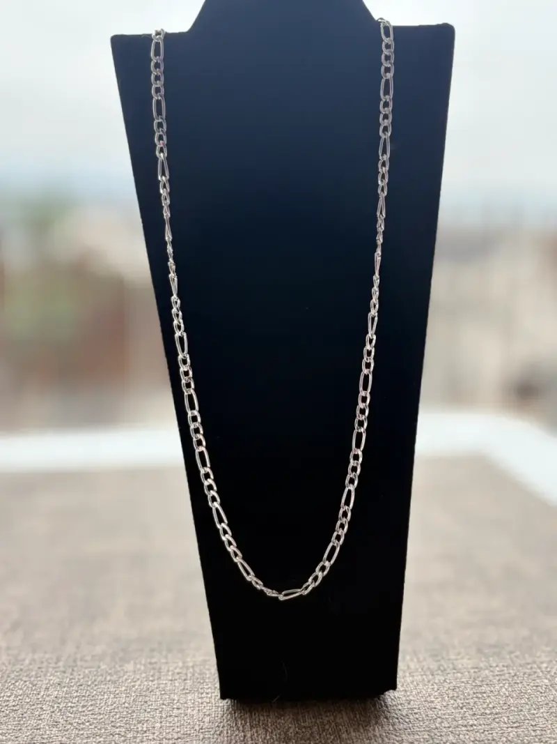 Cadena de plata gruesa - 2