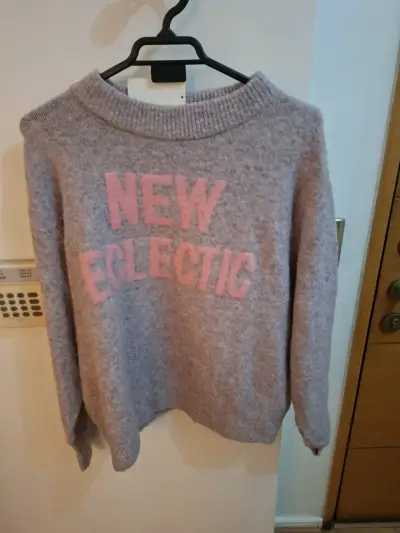 Suéter gris New Eclectic - miniatura 1