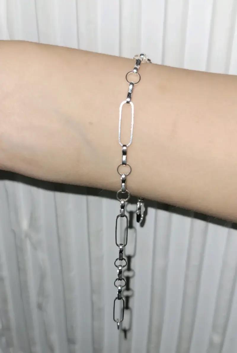 Pulsera de plata nacional