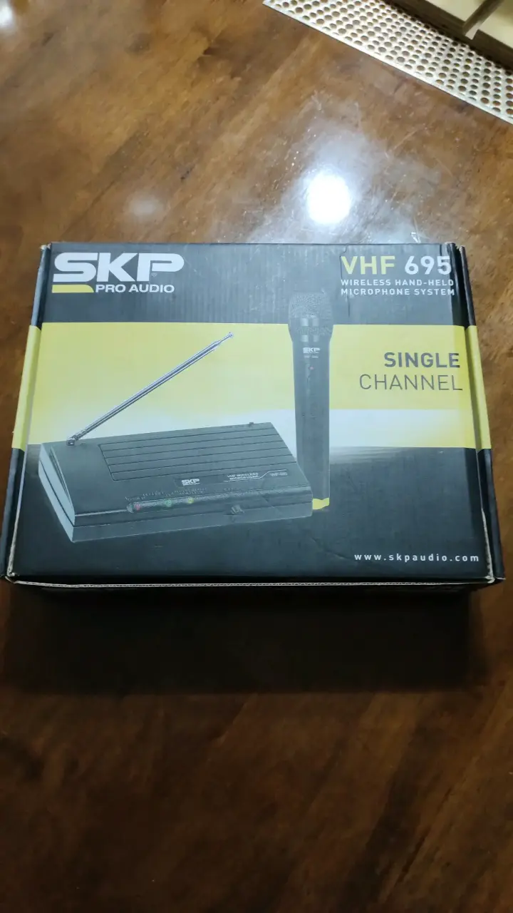 Micrófono inalámbrico SKP VHF 695 - 6