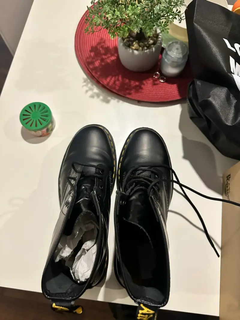 Botines negros dr martens modelo 1460 - 2
