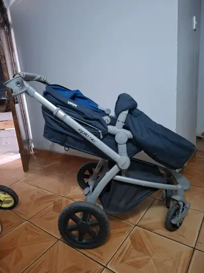 Coche para bebé Infanti azul - miniatura 1