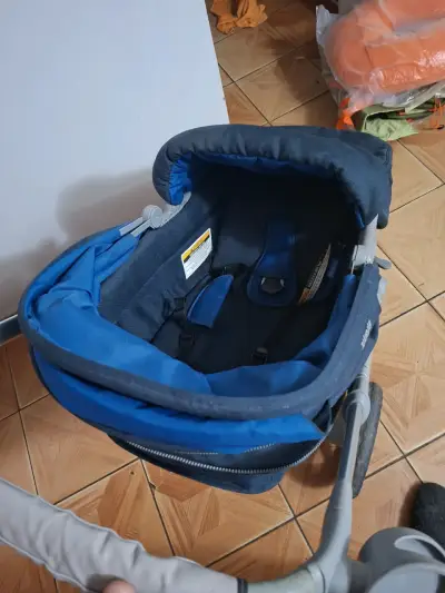 Coche para bebé Infanti azul - miniatura 5
