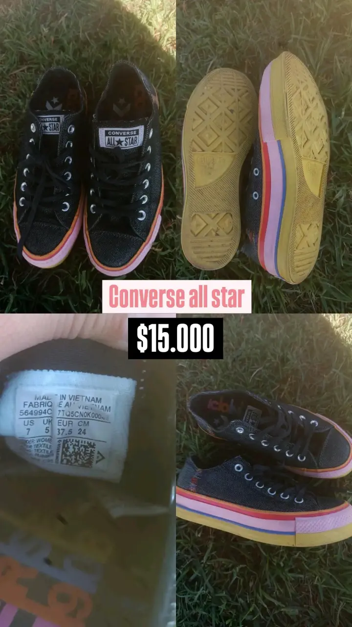 Zapatillas Converse All Star negras