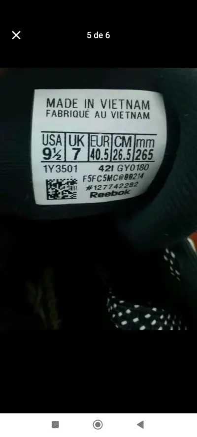 Zapatillas deportivas negras - miniatura 5