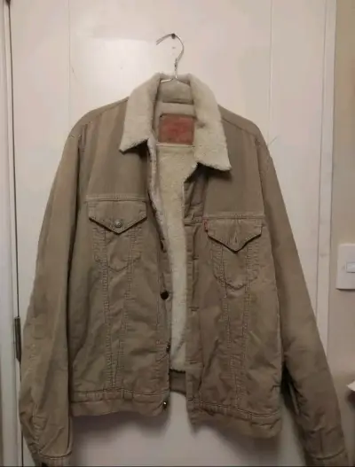 Levis Sherpa Jacket.  Chaqueta de pana con forro - miniatura 1