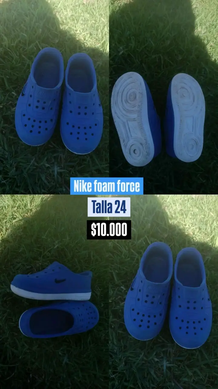 Zapatillas Nike Foam Force Azules