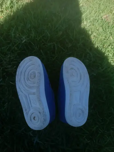 Zapatillas Nike Foam Force Azules - miniatura 4