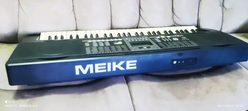 Teclado electrónico USB MIDI 61 teclas MEIKE - 4