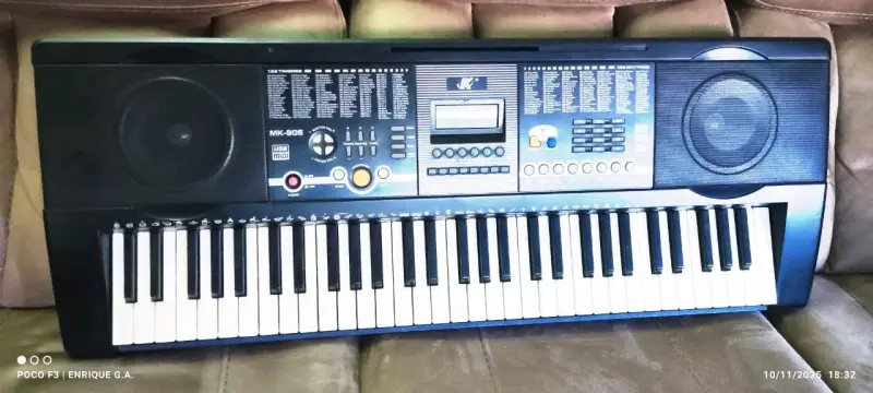 Teclado electrónico USB MIDI 61 teclas MEIKE - 5