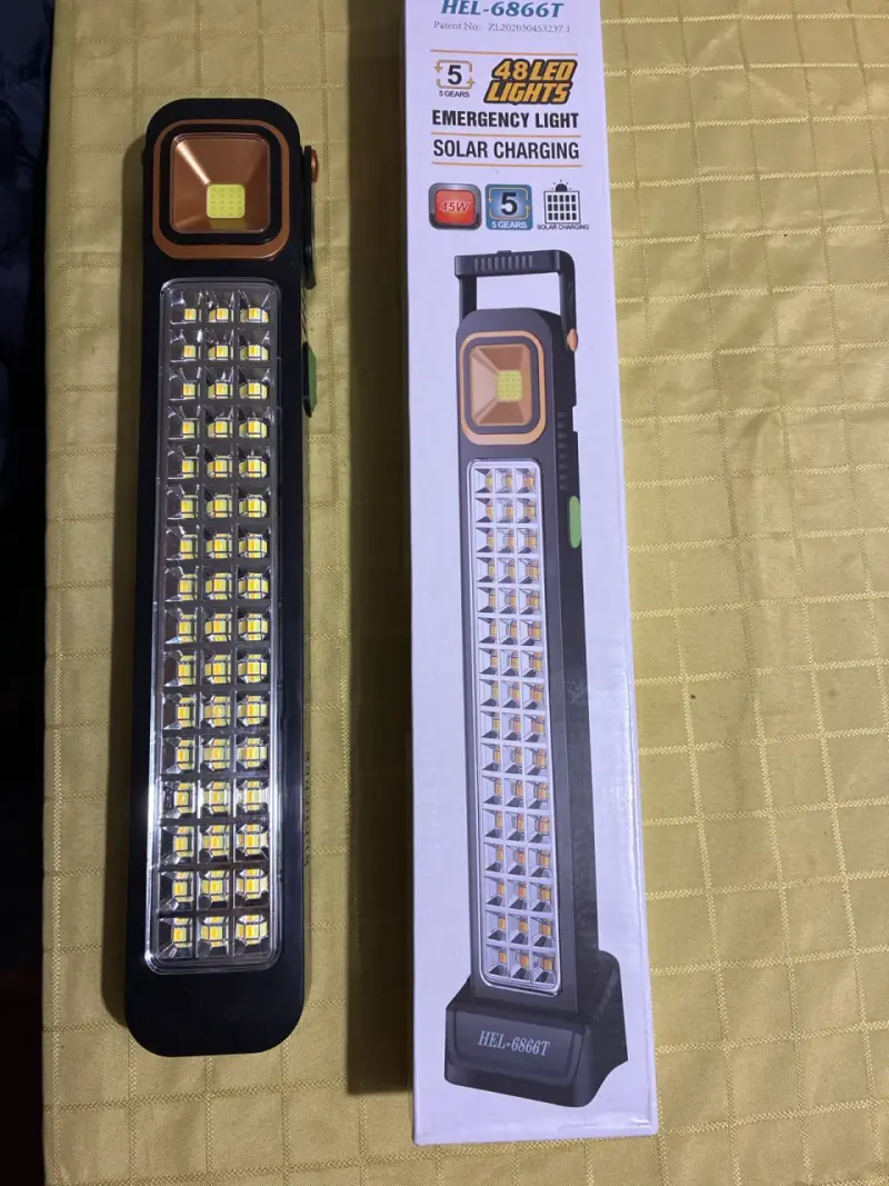 Luz de emergencia solar LED - 1