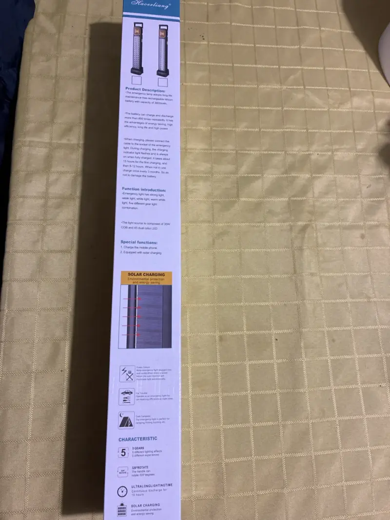 Luz de emergencia solar LED - 3